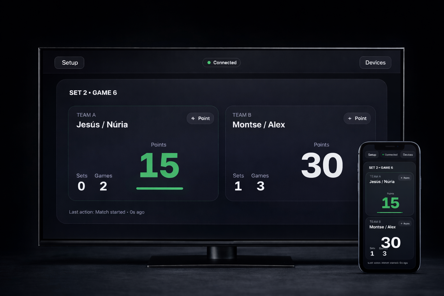 PADEL ON app preview